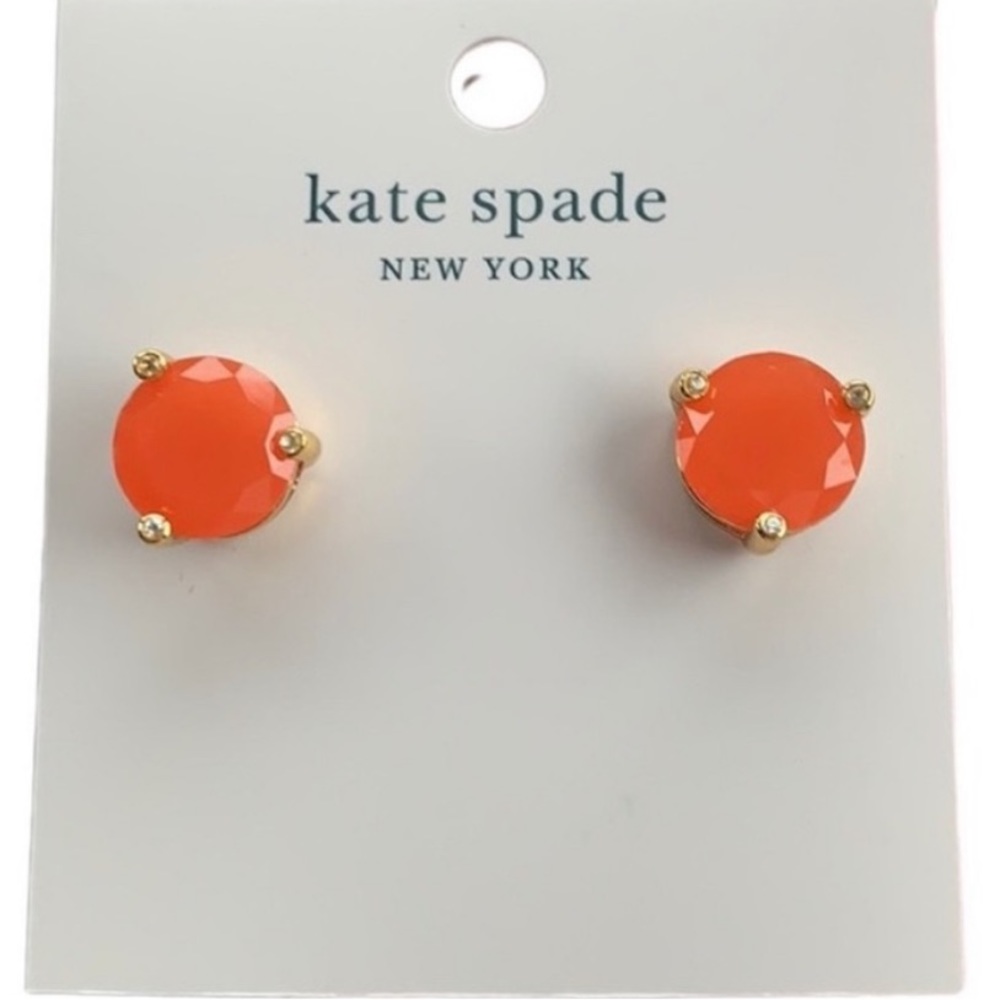 Kate Spade Rise and Shine Studs (Pink/Orange)